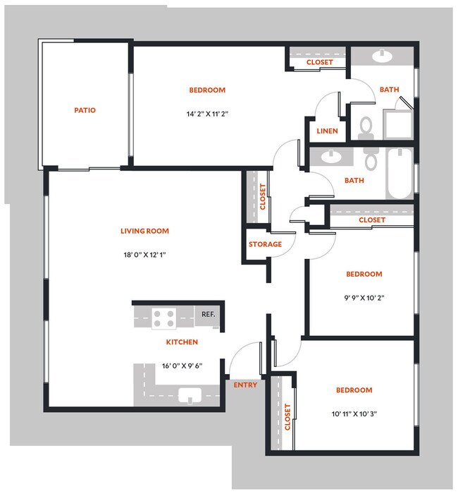 Floorplan - Villages at Cupertino
