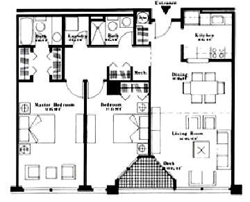 Two Bedroom Unit - Atrium On Commonwealth