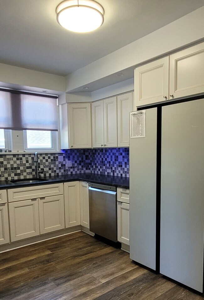 Kitchen with D/W, new refridgerator - 248 W Franklin St