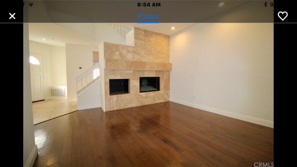Living room with fireplace - 617 Via Presa St