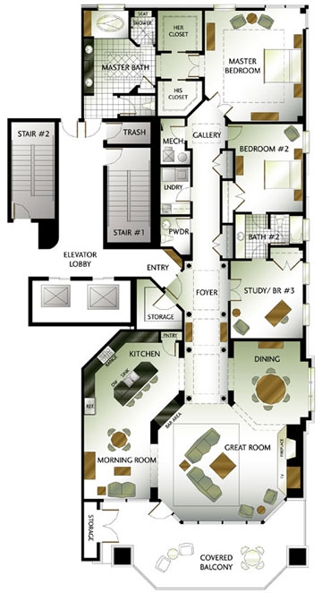 North Plan - The Overlook at Eden Park