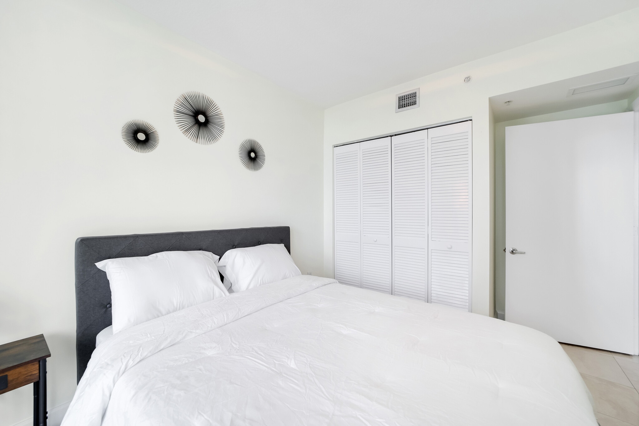Guest bedroom downstairs - 41 SE 5th St