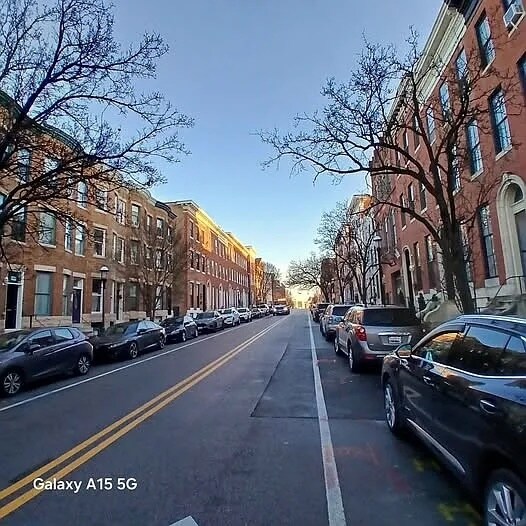 Photo of Madison Avenue includes well maintained sidewalks and recently installed streetlights - 1426 Madison Ave