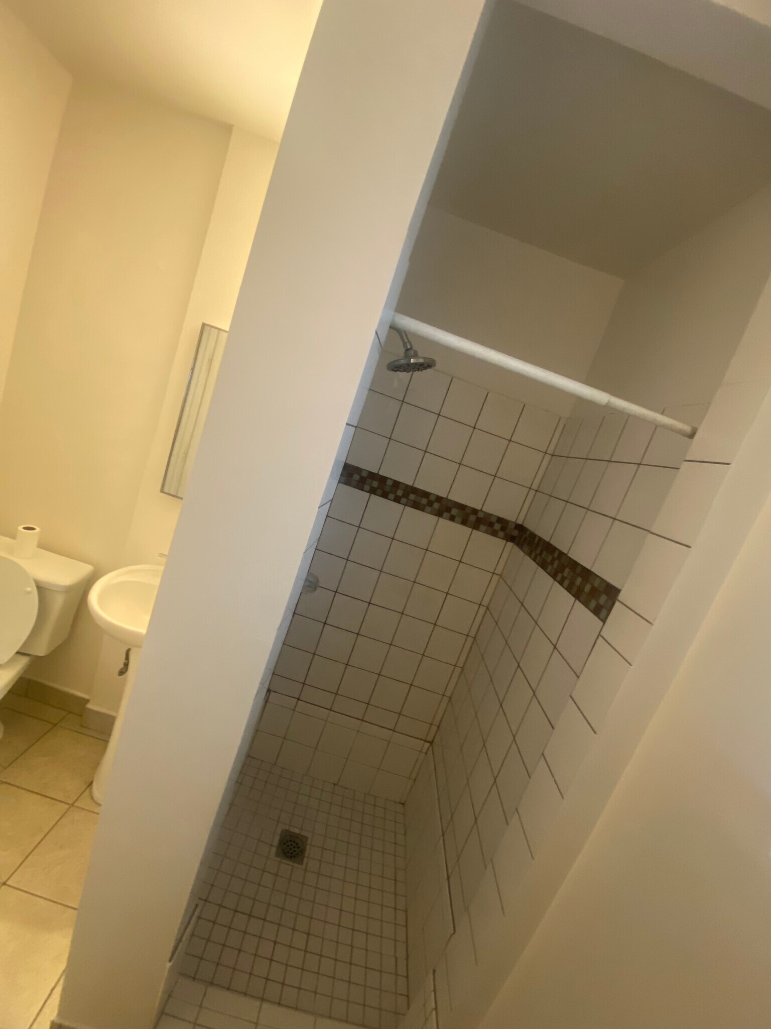 Shower stall - 1825 Wilcox Ave