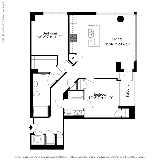 Floorplan - 2001 Clarendon Blvd