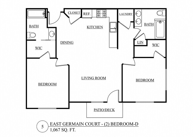 Floorplan - East Germain Court