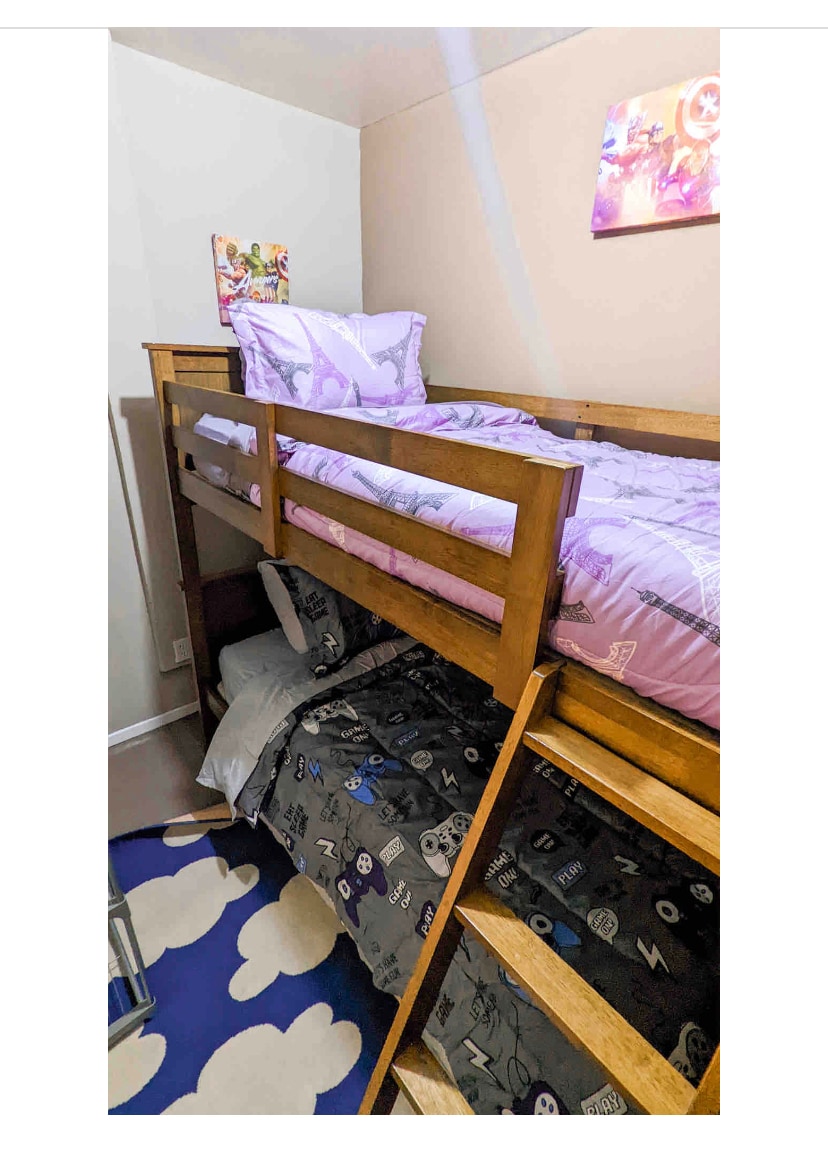 Twin Bunk Beds could fit in 2nd bedroom. - 418 Fewel St