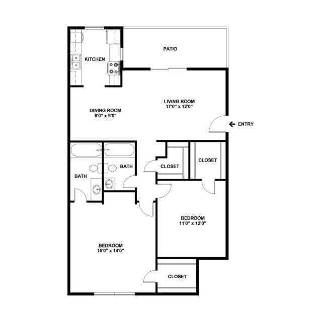 Floorplan - Creek Bend