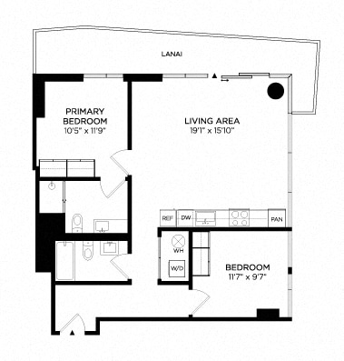 Floorplan - Lilia Waikiki