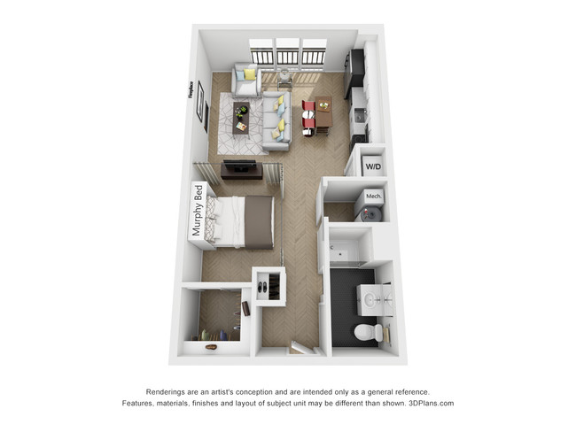 Floorplan - Excelsior Park Apartments