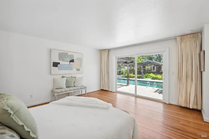 Master Bedroom Pool View - 1097 Lea Dr
