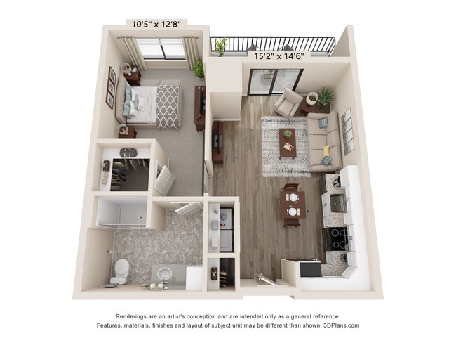 Floorplan - Randall Residence at Gateway Park
