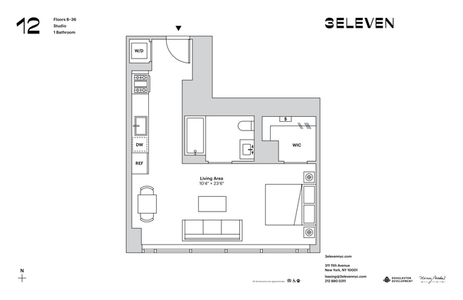 Floorplan - 3Eleven