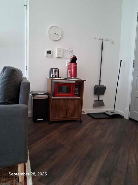 MW oven, Keurig, and toaster - 818 12th St