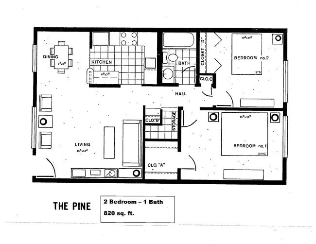 Floorplan - Peaks on Drake