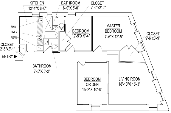 Apartment 2C - Terrace Court