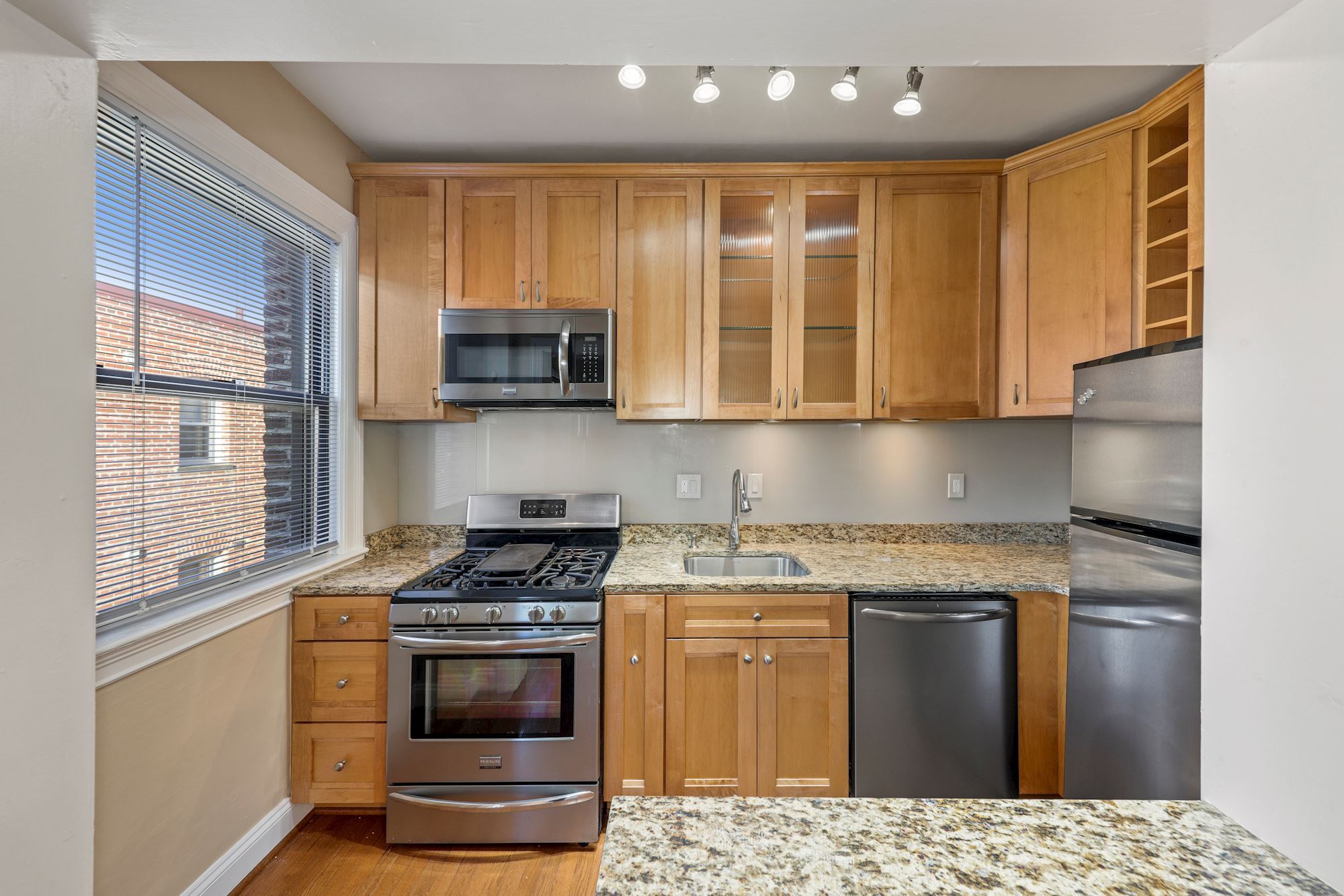 Updated, open & bright kitchen - 3616 Connecticut Ave NW