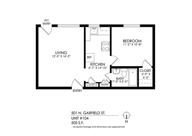 Floorplan - 475-501 Garfield