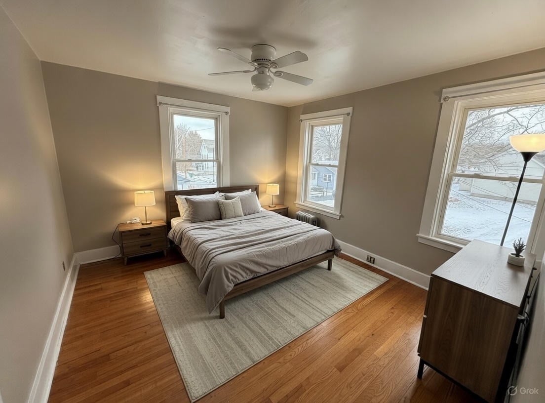 Master bedroom - 136 West St