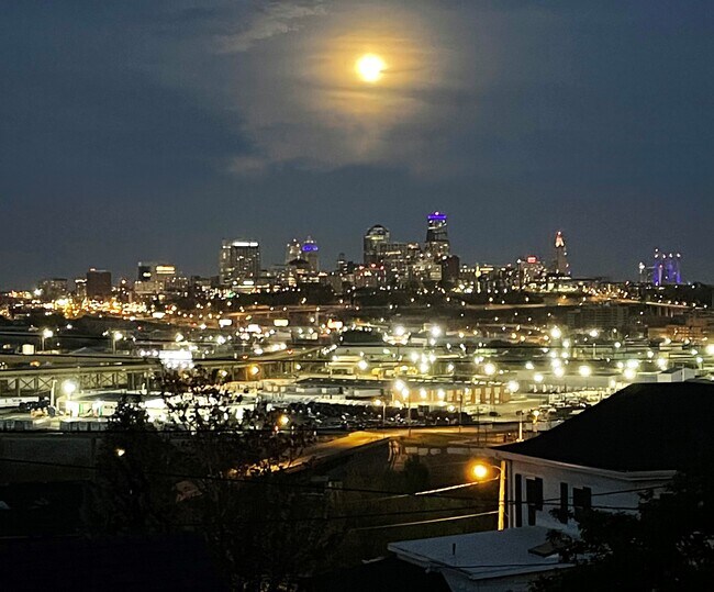 The view East from your private balcony - 410 Sandusky Ave