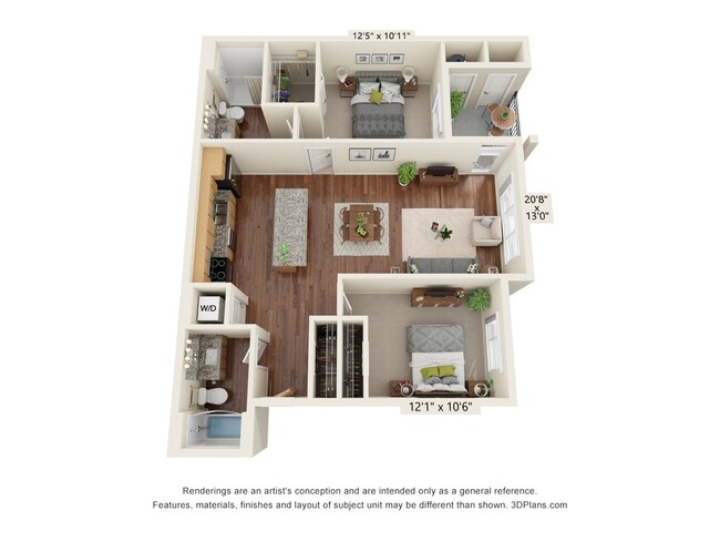 Floorplan - South Range Crossings