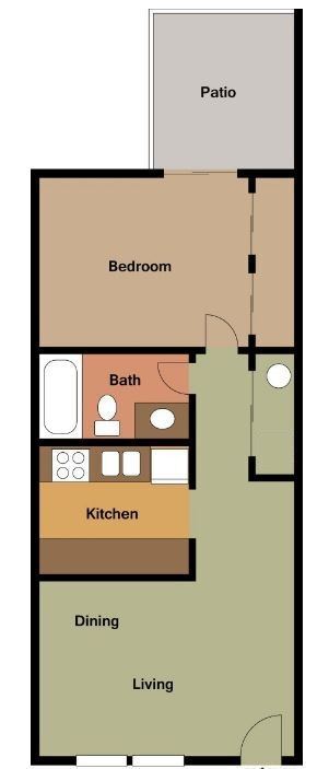 Floorplan - Villas of Legends Field South