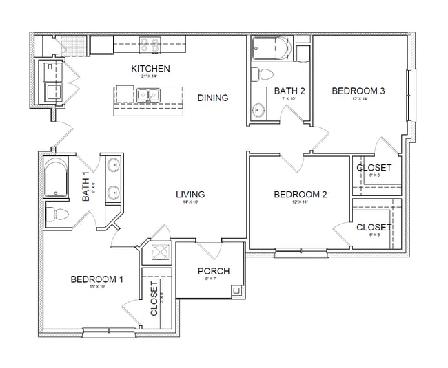 Floorplan - Reserve at Howell Place