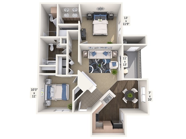 Floorplan - Avalon Mission Oaks