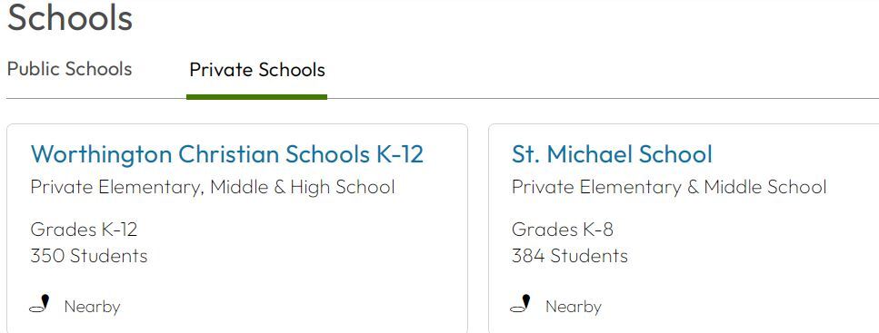 pri schools - 303 Schrock Rd