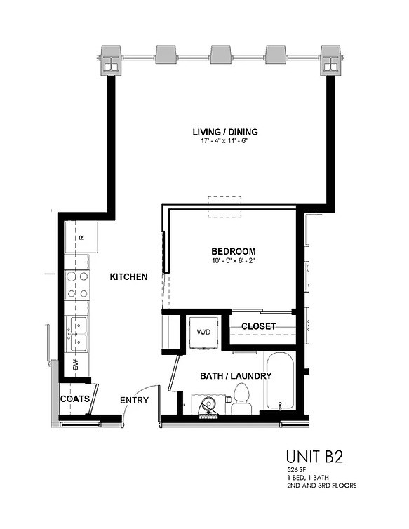 Floorplan - The Brenton Lofts