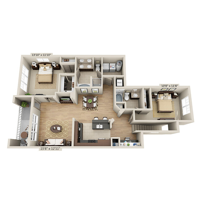 Floorplan - The Estates at Ballantyne