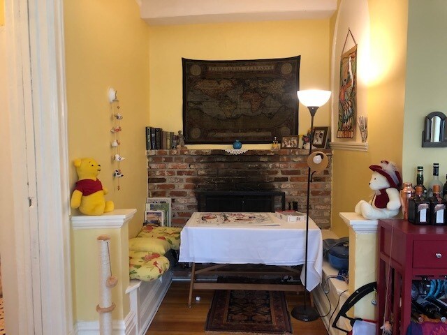 Dining Area & Fireplace - 2300 19th St NW