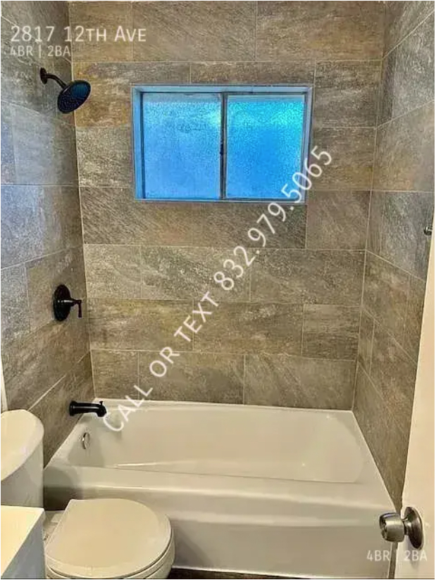 Renovated bathroom - 2817 12th Ave N