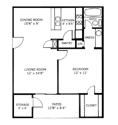 1BR/1BA - Diamond Ridge