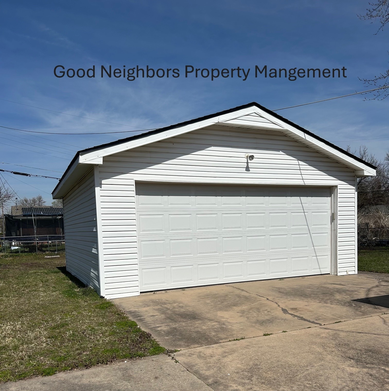 2 Car detached garage - 2328 W Wildwood Rd