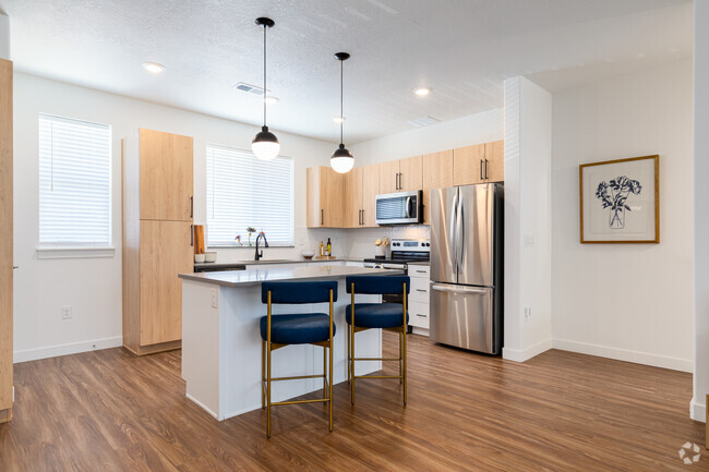 2BR, 2.5BA - 1,482SF - The Hudson Townhomes