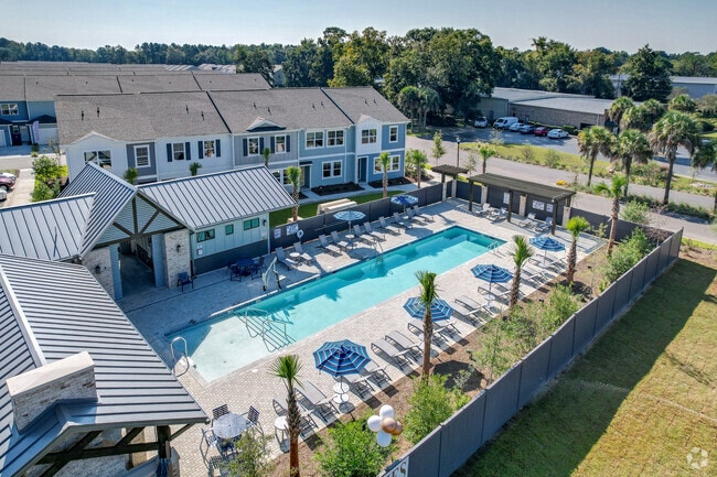 Aerial Photo - Covey Homes Clements Ferry