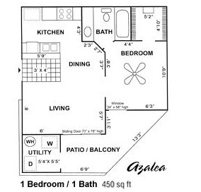 1BR/1BA - Turtle Creek Apartment Homes