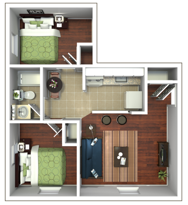 Floorplan - Edison Apartments