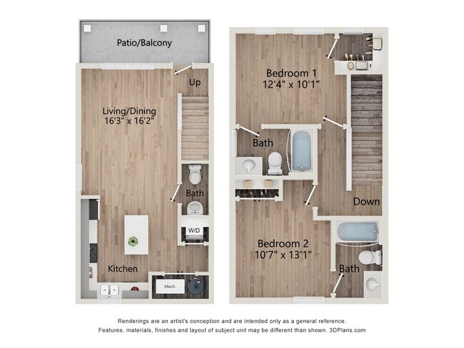 Floorplan - Oak Isle Cottages