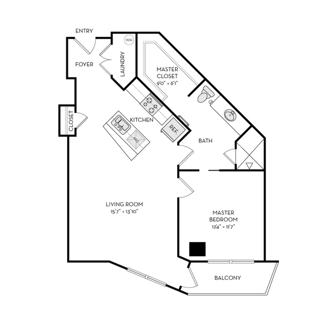 Floorplan - The Heights at Park Lane