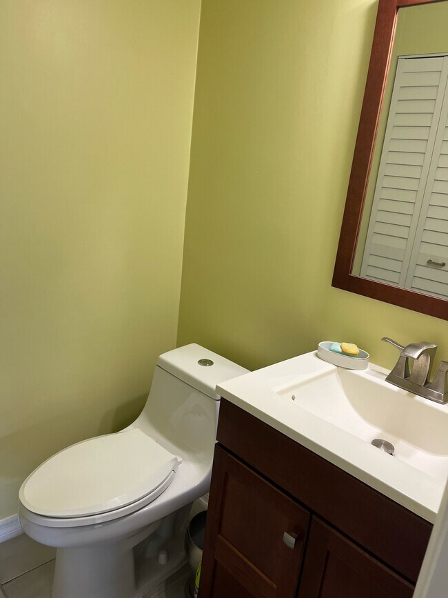 downstairs half bath - 4580 SW 68th Court Cir