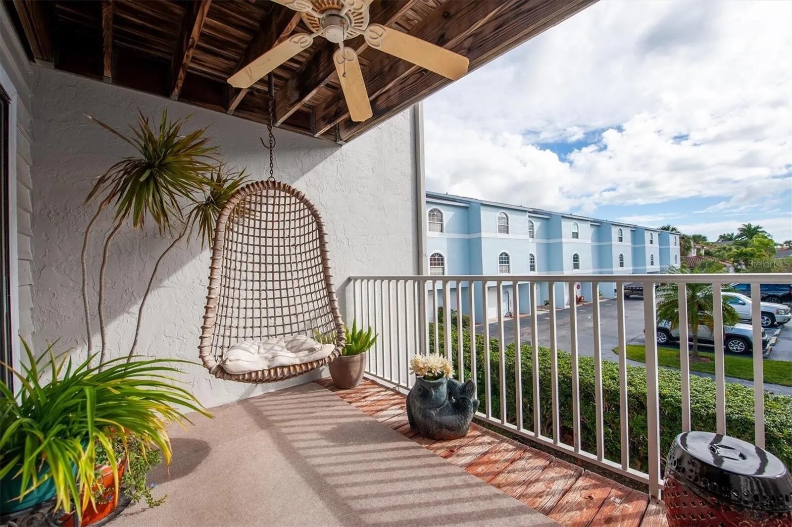 1st floor living room balcony - 745 Pinellas Bayway S