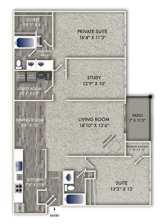 Floorplan - Reserve At Miller Farm