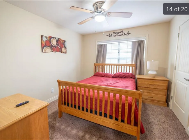 Bedroom No. 1. Furniture has been removed and is move-in ready! - 12366 Copperwood Dr