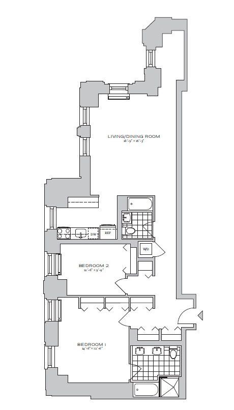 Floorplan - 70 Pine Apartments