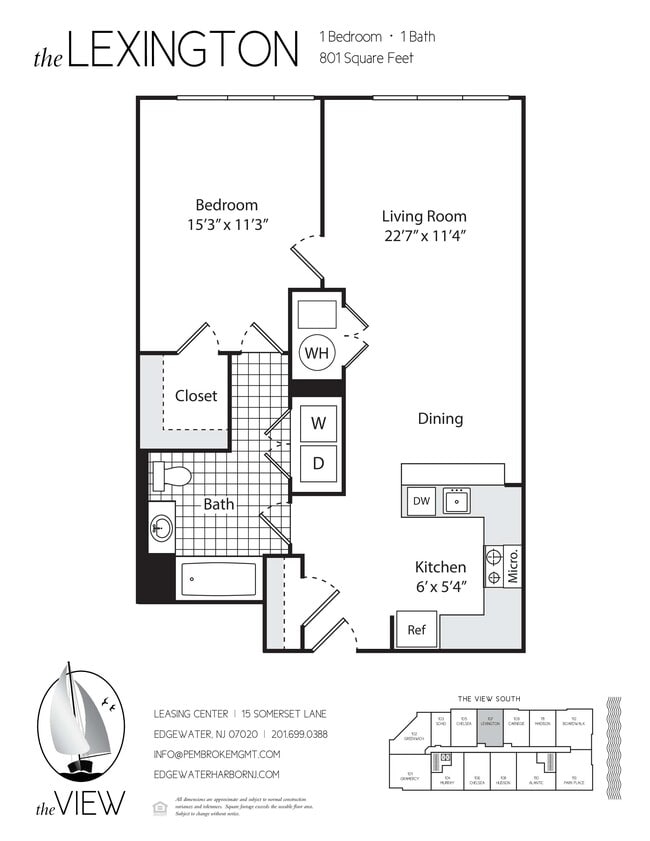 Floorplan - The View at Edgewater