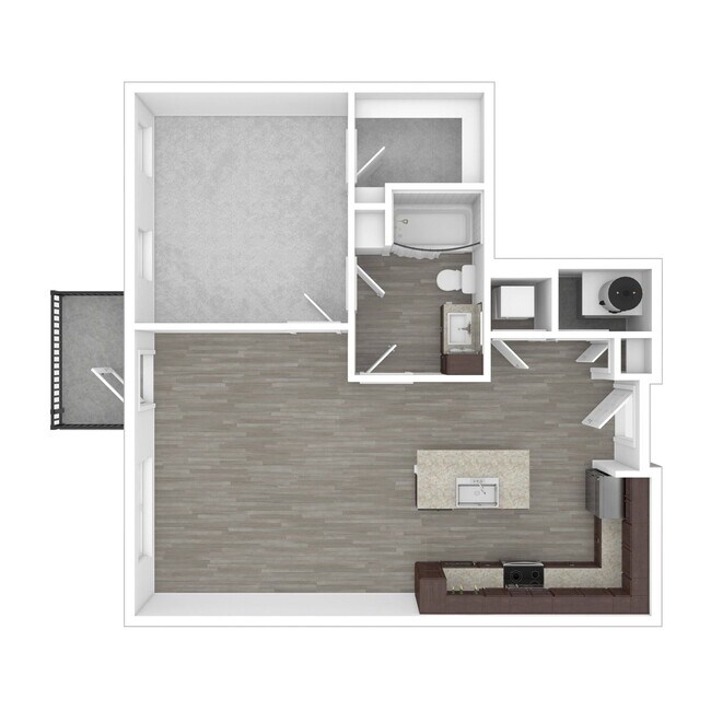 Floorplan - FIFTEEN51 Apartments of Lexington