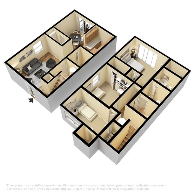 Floorplan - Diamond  Trail Apartments