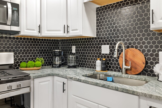 Kitchen with Coffee Maker and Electric Kettle - 10 Carrie St